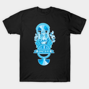 Power in Blue T-Shirt